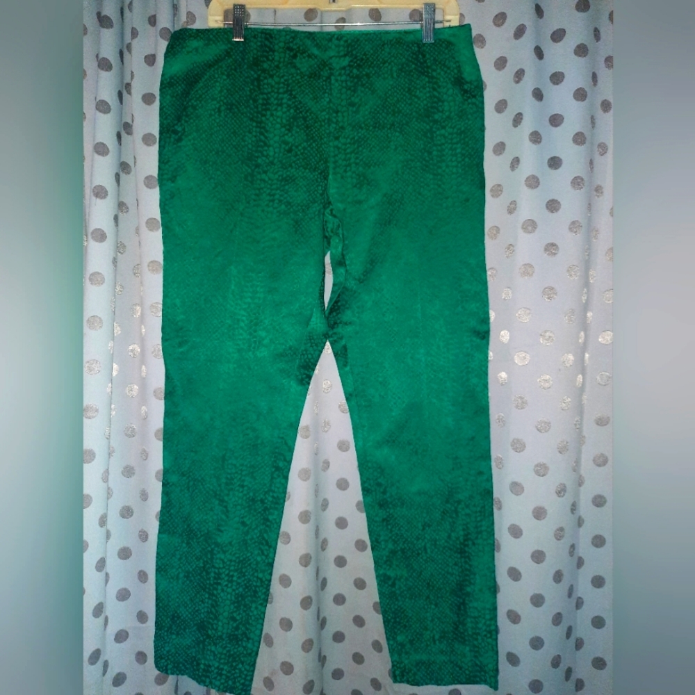 INC Bright Textured Side Zip Pant 12